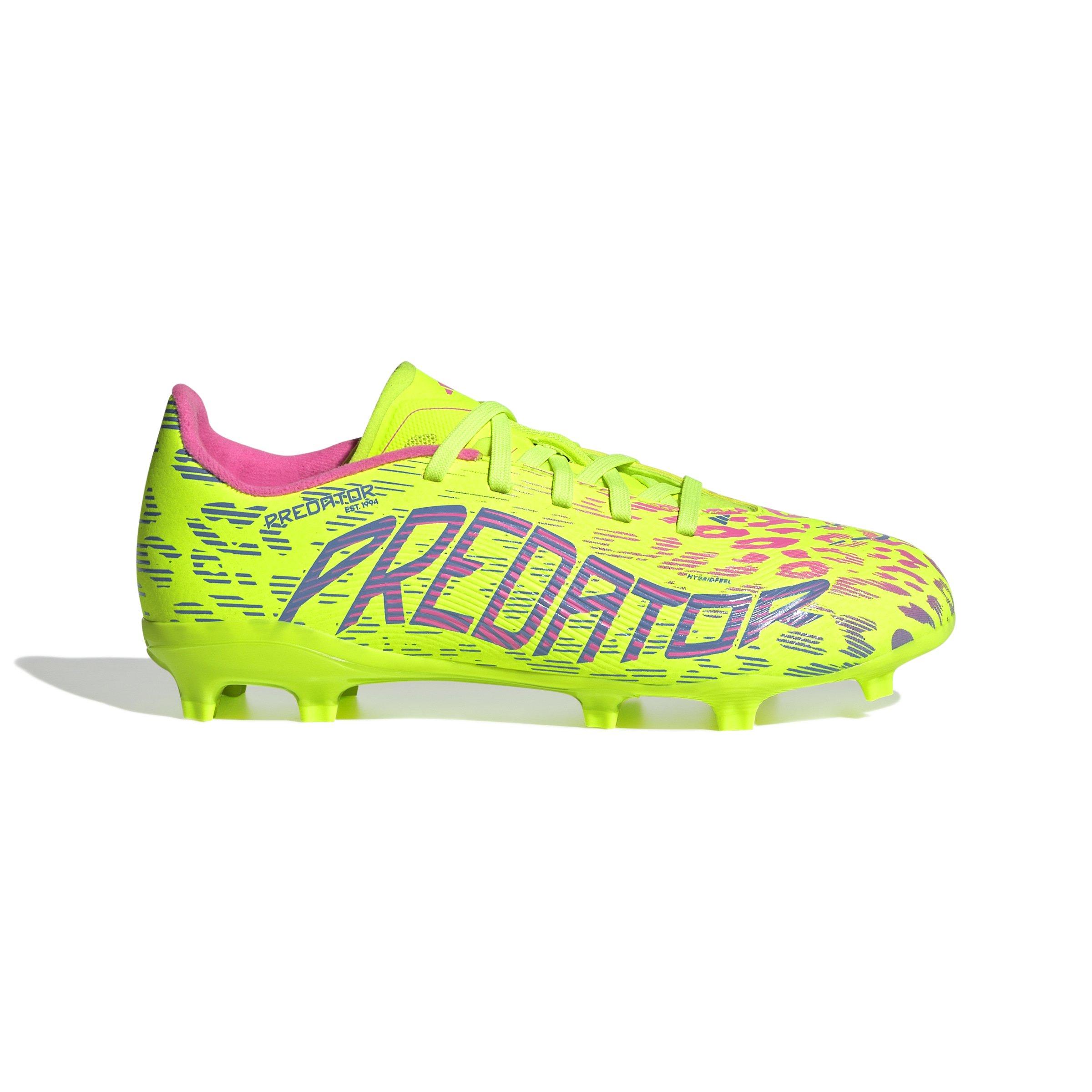 adidas Predator League FG/MG "Lucid Lemon" Grade School Kids' Soccer Cleat